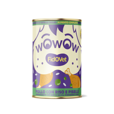 Wowow Chicken with Rice and Peas - Puppy - 400 g