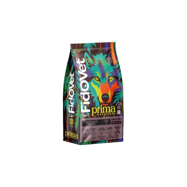 PRIMA Carnivore Grain Free Agnello e Tonno 2 Kg