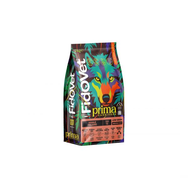 PRIMA Carnivore Low Grain Maiale italiano 2 Kg