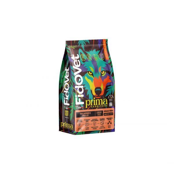 PRIMA Carnivore Grain Free Salmone e Pollo 2 Kg