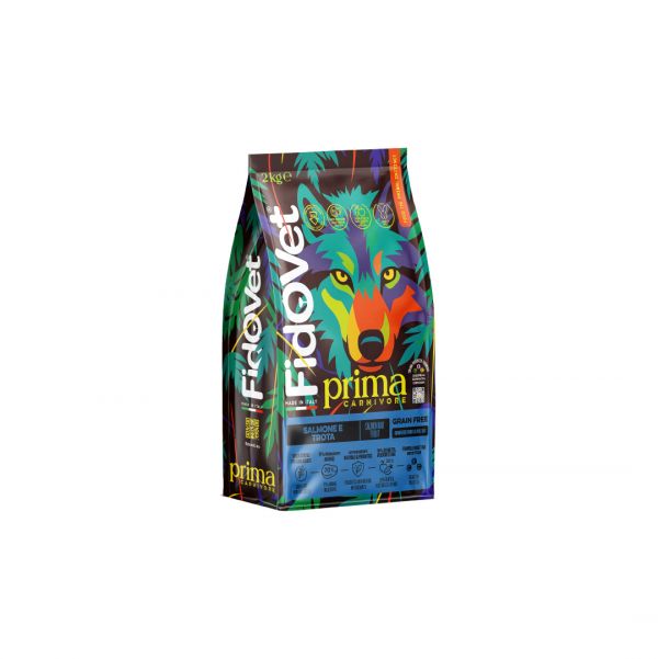 PRIMA Carnivore Grain Free Salmone e Trota 2 Kg