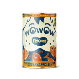 Wowow Salmon with Flax Seeds - Adult - 400 g